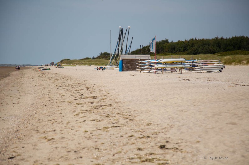 Direkt am Hauptort von Föhr, in Wyk gibt es einen Kite- und Surfspot. Dieser befindet sich am 