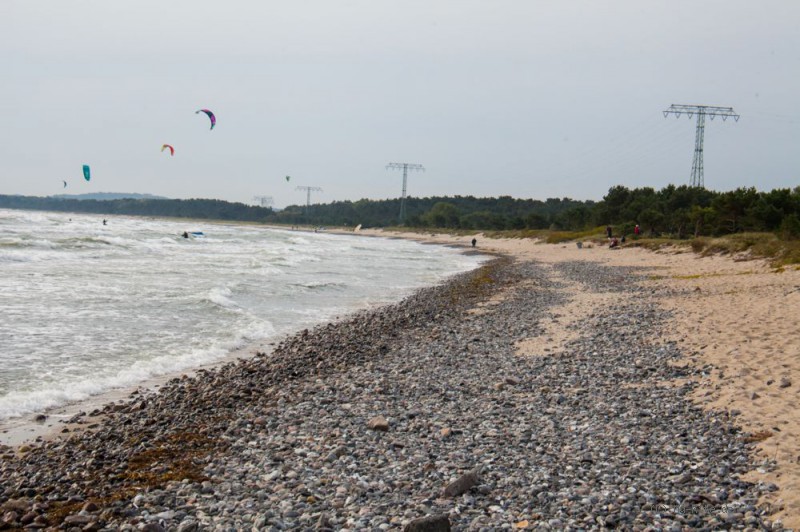 Als einer der besten Wave-Spots bei Ostwind auf Rügen zählt Murkan. Welleneinsteiger können bei 